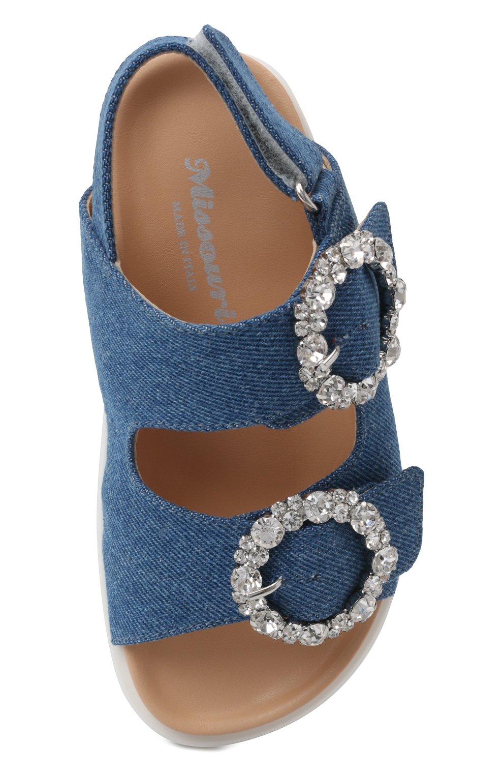 Сандалии MISSOURI синего цвета по цене 20600 руб., арт. 56429/28-30, фото 4 Сандалии MISSOURI, арт. 56429/28-30, фото 4