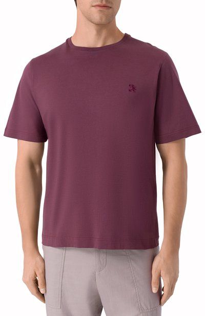 Хлопковая футболка ZILLI, арт. TSR02AM0100VLE000, фото 3