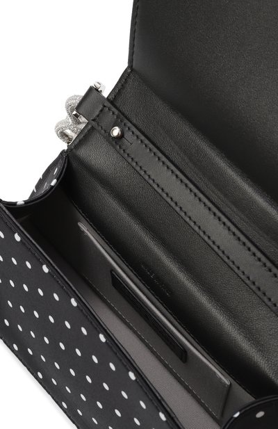 Сумка double bow samantha medium MACH & MACH, арт. PF25-B0101-D0T-BLWH, фото 5