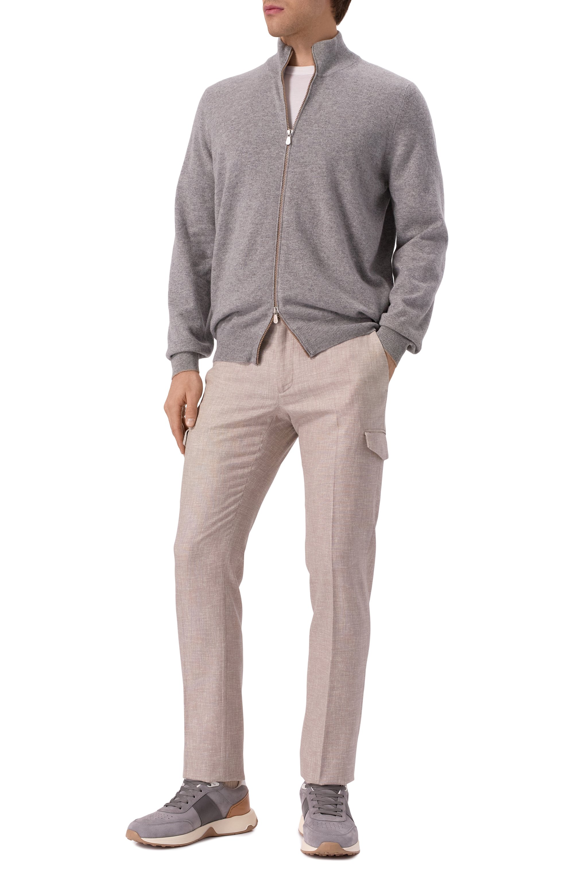 Кашемировый кардиган BRUNELLO CUCINELLI, арт. M2200106, фото 2