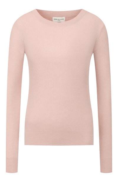 Женский пуловер из смеси кашемира и шелка DRIES VAN NOTEN, арт. 201-11203-9711