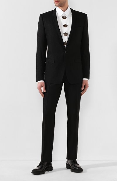 Хлопковая сорочка DOLCE & GABBANA, арт. G5HH6Z/FU5K9, фото 2