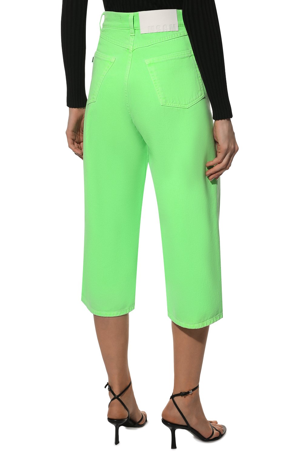 Джинсовые шорты MSGM, арт. 3242MDP155T 227485, фото 4
