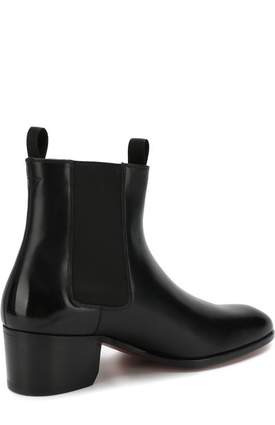 Кожаные челси на устойчивом каблуке TOM FORD, арт. J1138T-ANU, фото 4