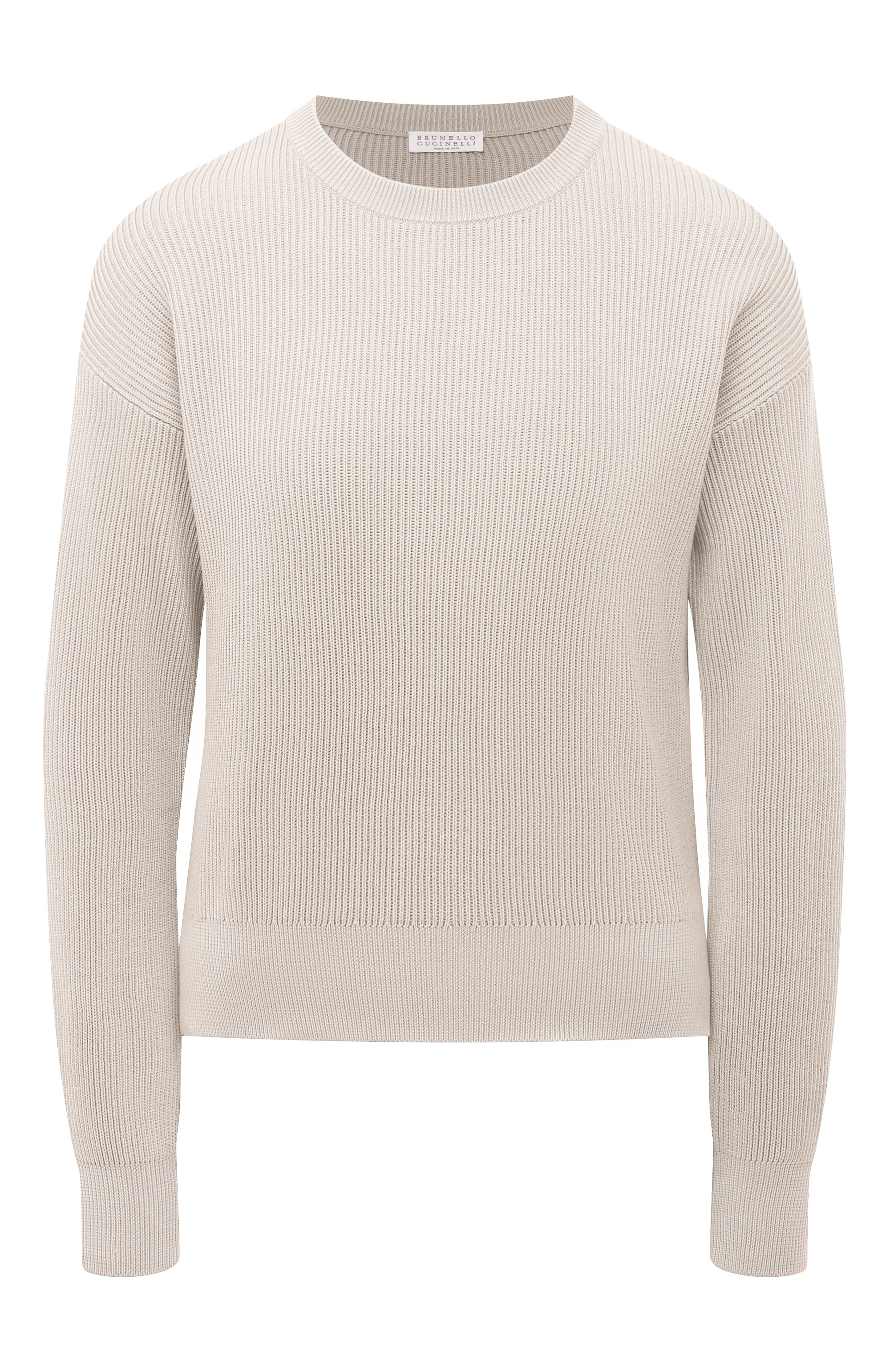 Хлопковый пуловер BRUNELLO CUCINELLI, арт. M1919B1299, фото 1