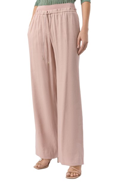 Брюки изо льна и вискозы LORENA ANTONIAZZI, арт. P2550PA81B/3347, фото 3