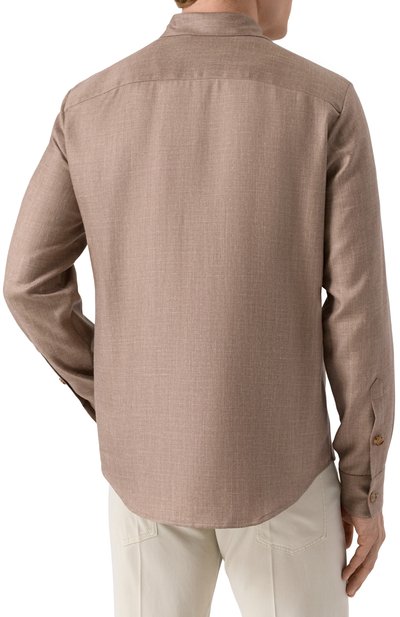 Рубашка из кашемира и шелка COLOMBO, арт. CM00382/77541-10, фото 4