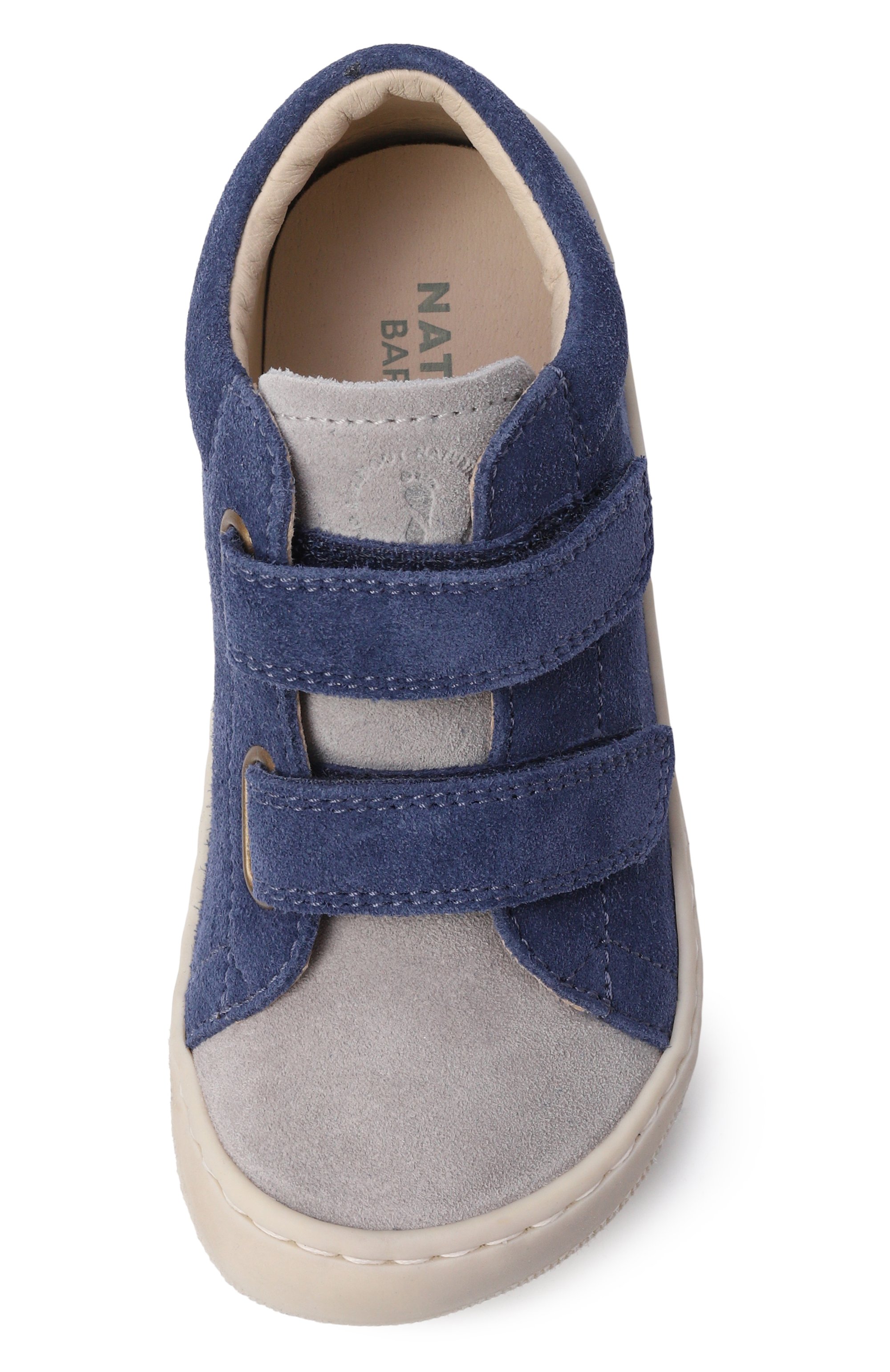 Замшевые кеды amur vl NATURINO синего цвета по цене 10950 руб., арт. 2018468/02/18-26, фото 4 Замшевые кеды amur vl NATURINO, арт. 2018468/02/18-26, фото 4