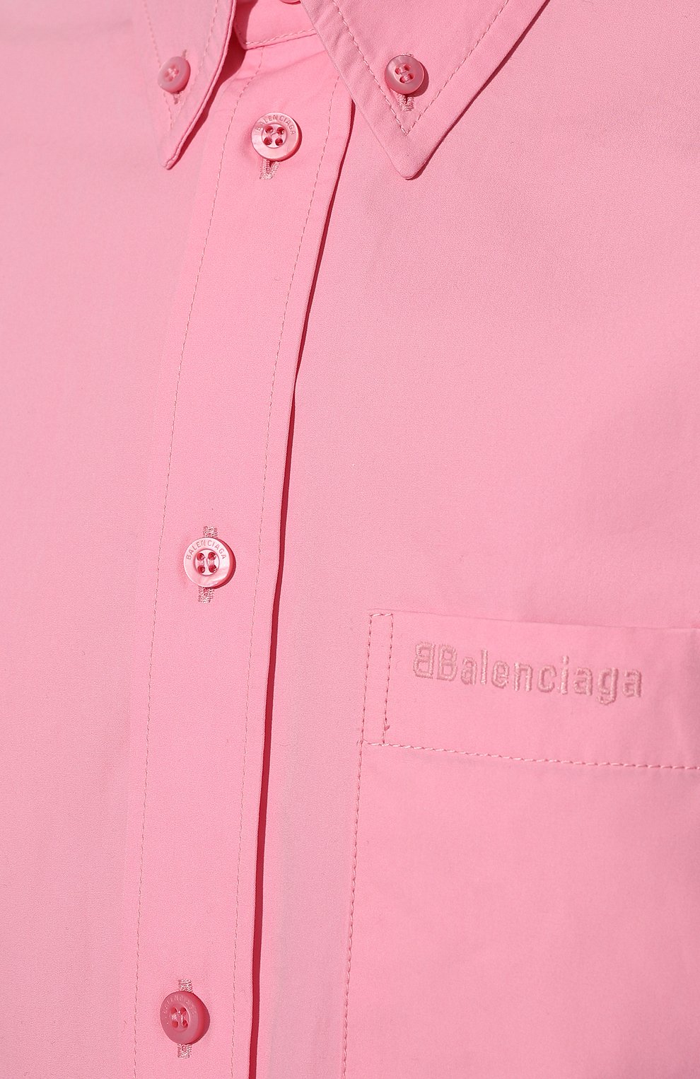 Хлопковая рубашка BALENCIAGA, арт. 671663/TYB18, фото 5