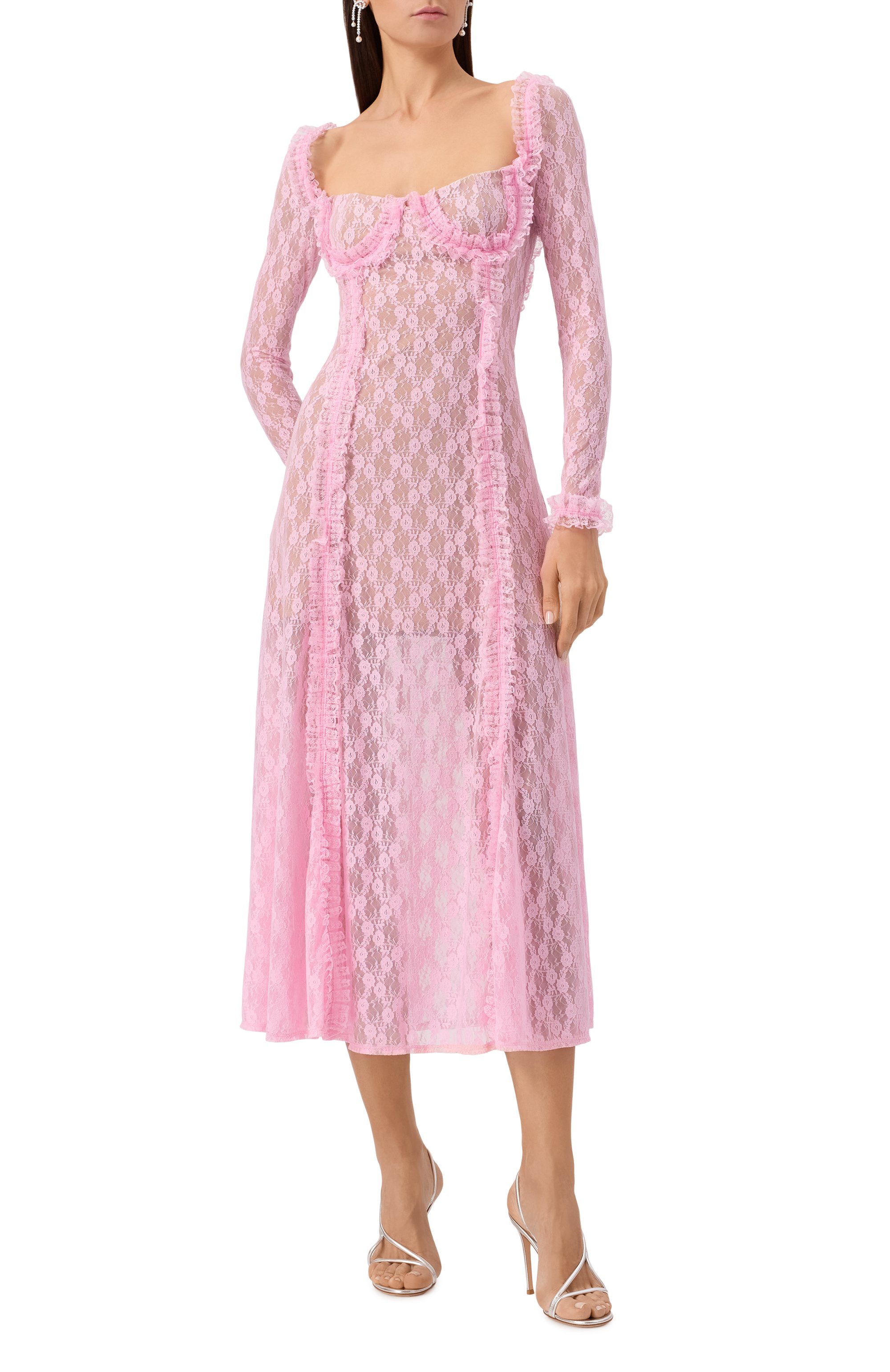 Платье SELF-PORTRAIT, арт. SS25CK010MP, фото 2