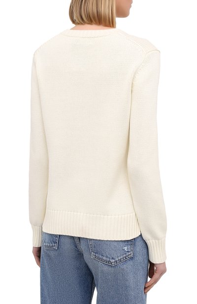 Хлопковый свитер POLO RALPH LAUREN, арт. 211823476, фото 4