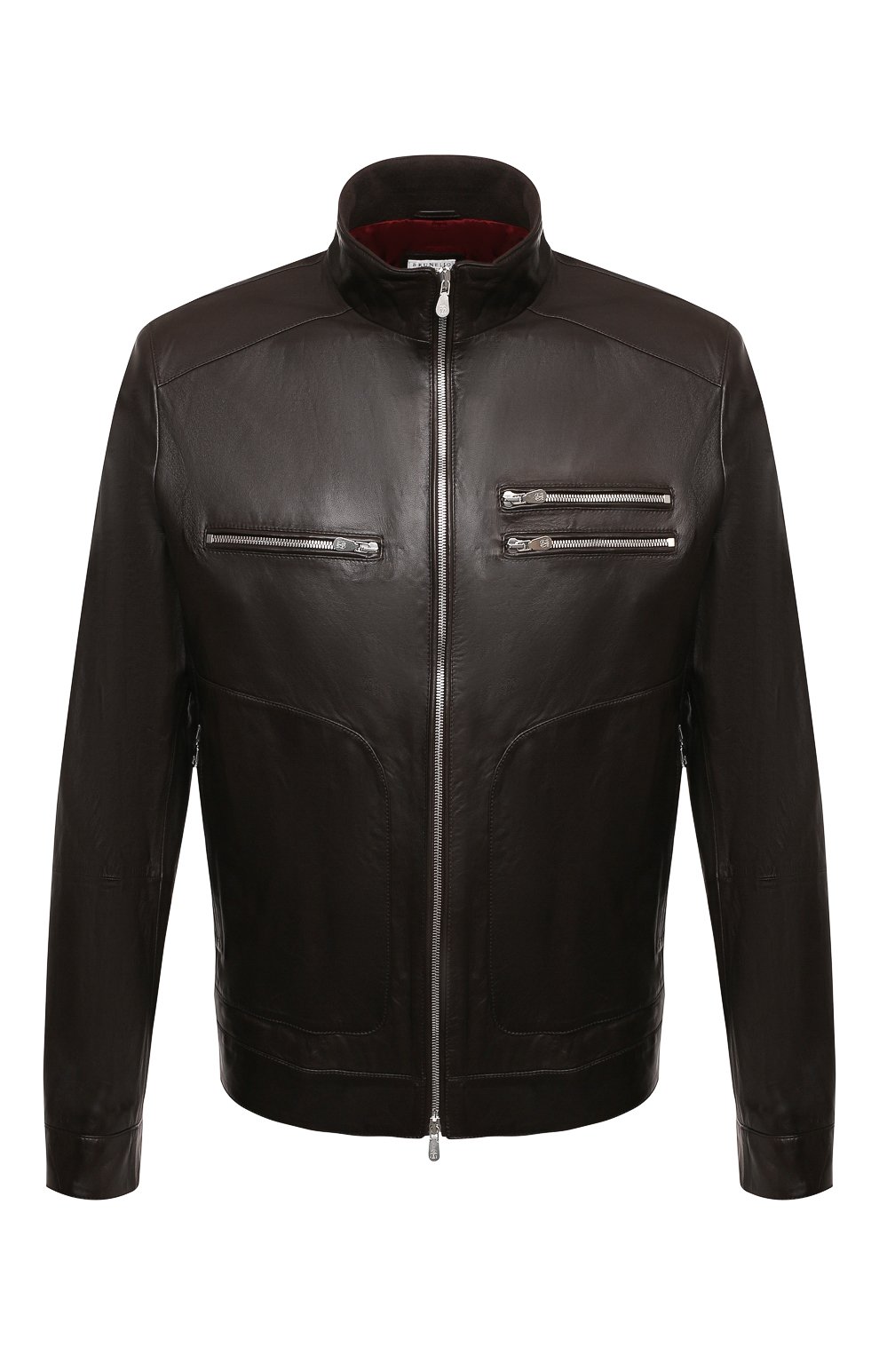 Кожаная куртка BRUNELLO CUCINELLI, арт. MPSAT1817, фото 1