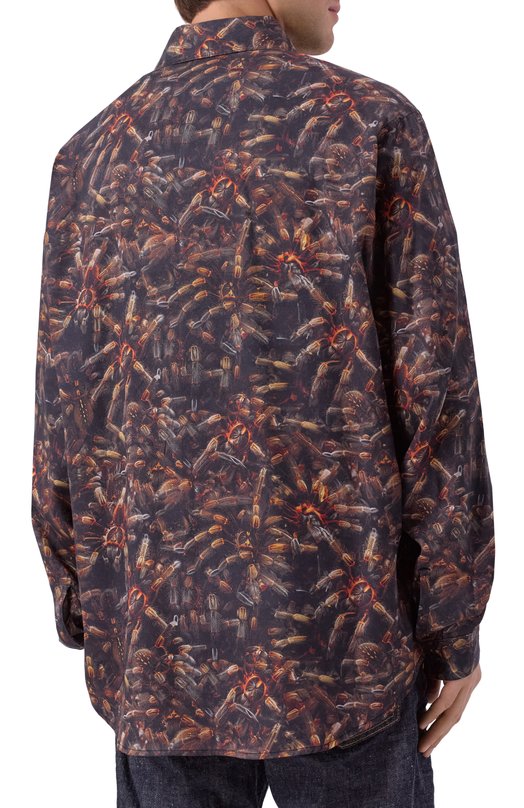 Рубашка из лиоцелла Diesel A19575/0PJBK Разноцветный  A19575/0PJBK Фото 4