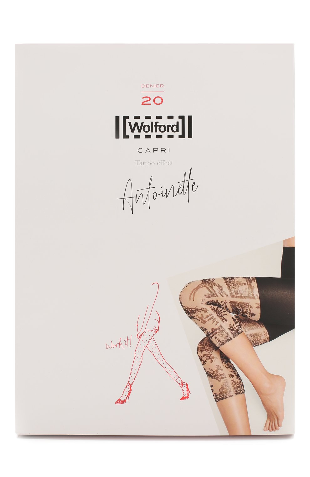 Легинсы antoinette WOLFORD бежевого цвета по цене 4230 руб., арт. 14797, фото 1 Легинсы antoinette WOLFORD, арт. 14797, фото 1
