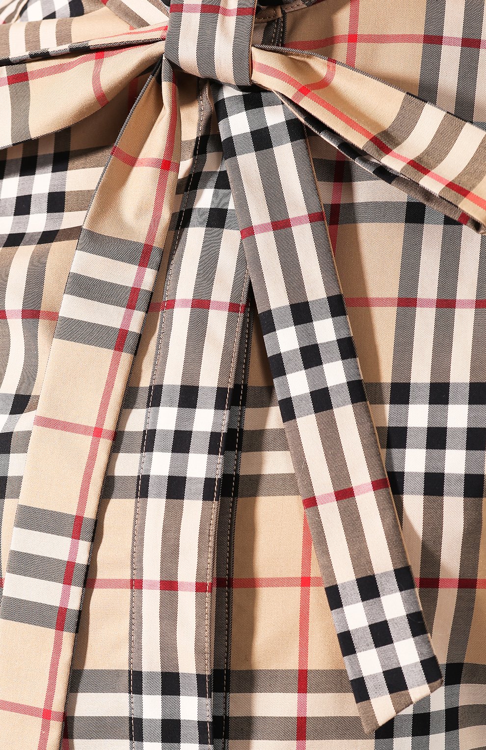 Хлопковый топ BURBERRY бежевого цвета по цене 39950 руб., арт. 8025824, фото 5 Хлопковый топ BURBERRY, арт. 8025824, фото 5