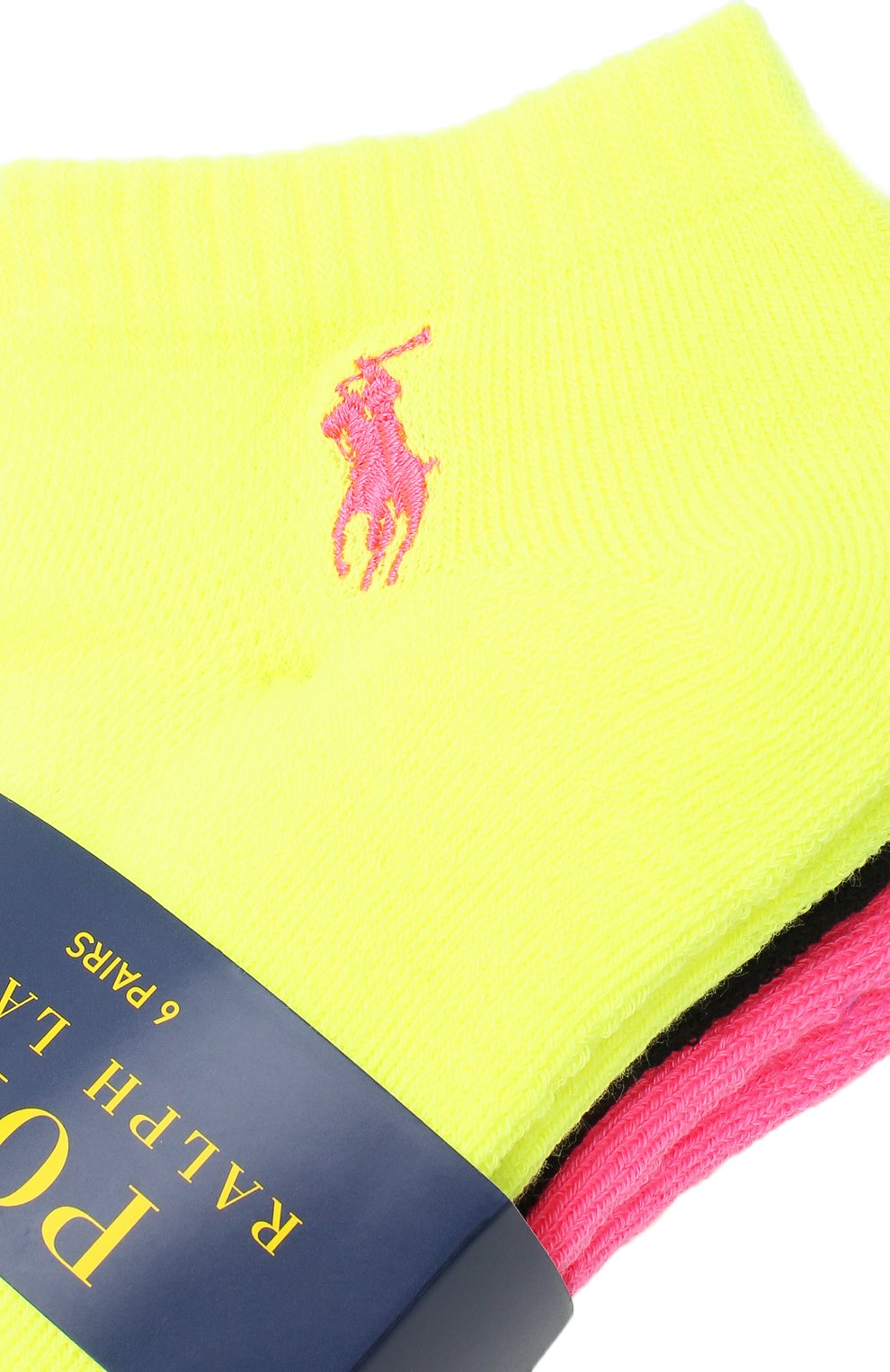 Комплект из 3 пар носков POLO RALPH LAUREN разноцветного цвета по цене 2875 руб., арт. 455711303, фото 2 Комплект из 3 пар носков POLO RALPH LAUREN, арт. 455711303, фото 2