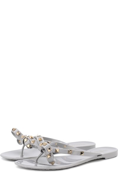 Резиновые шлепанцы rockstud VALENTINO, арт. QW1S0552/PVS, фото 1