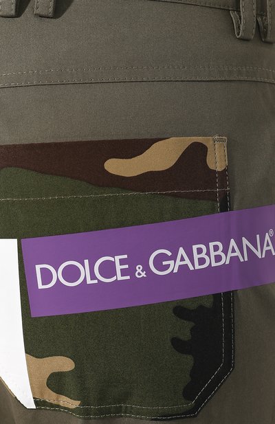 Хлопковые брюки DOLCE & GABBANA, арт. FTBCZT/FU6VJ, фото 5