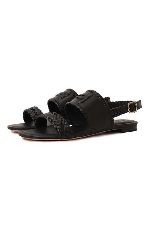 

Кожаные сандалии Tod’s, Чёрный
