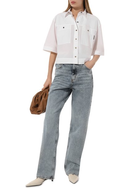 Женская джинсовая рубашка BRUNELLO CUCINELLI, арт. ML949B1348