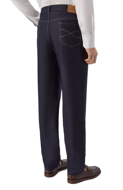 Шерстяные брюки BRUNELLO CUCINELLI, арт. M038PF1012, фото 4