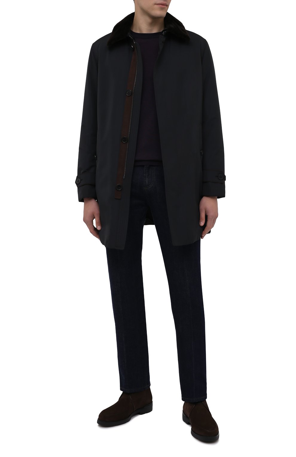 Замшевые ботинки ZEGNA, арт. A5090X-LHKUD, фото 2