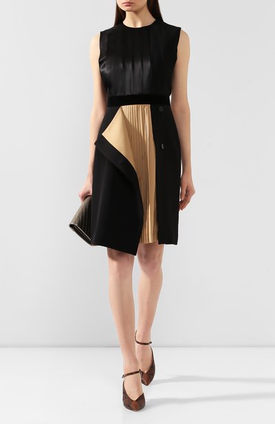 Шелковое платье BURBERRY, арт. 4561657, фото 2