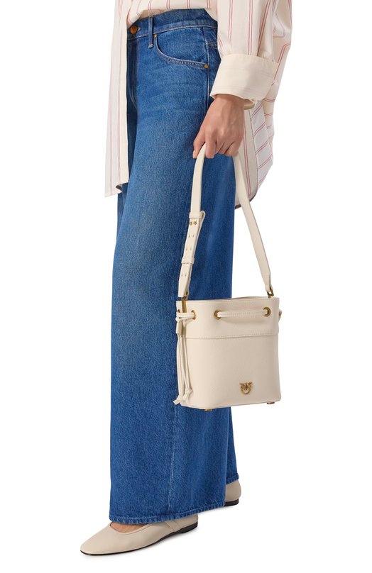 Сумка Secchiello mini Pinko 104303/A29Q Кремовый  104303/A29Q Фото 2