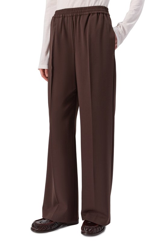 Брюки Weekend Max Mara PETRA Коричневый  PETRA Фото 3