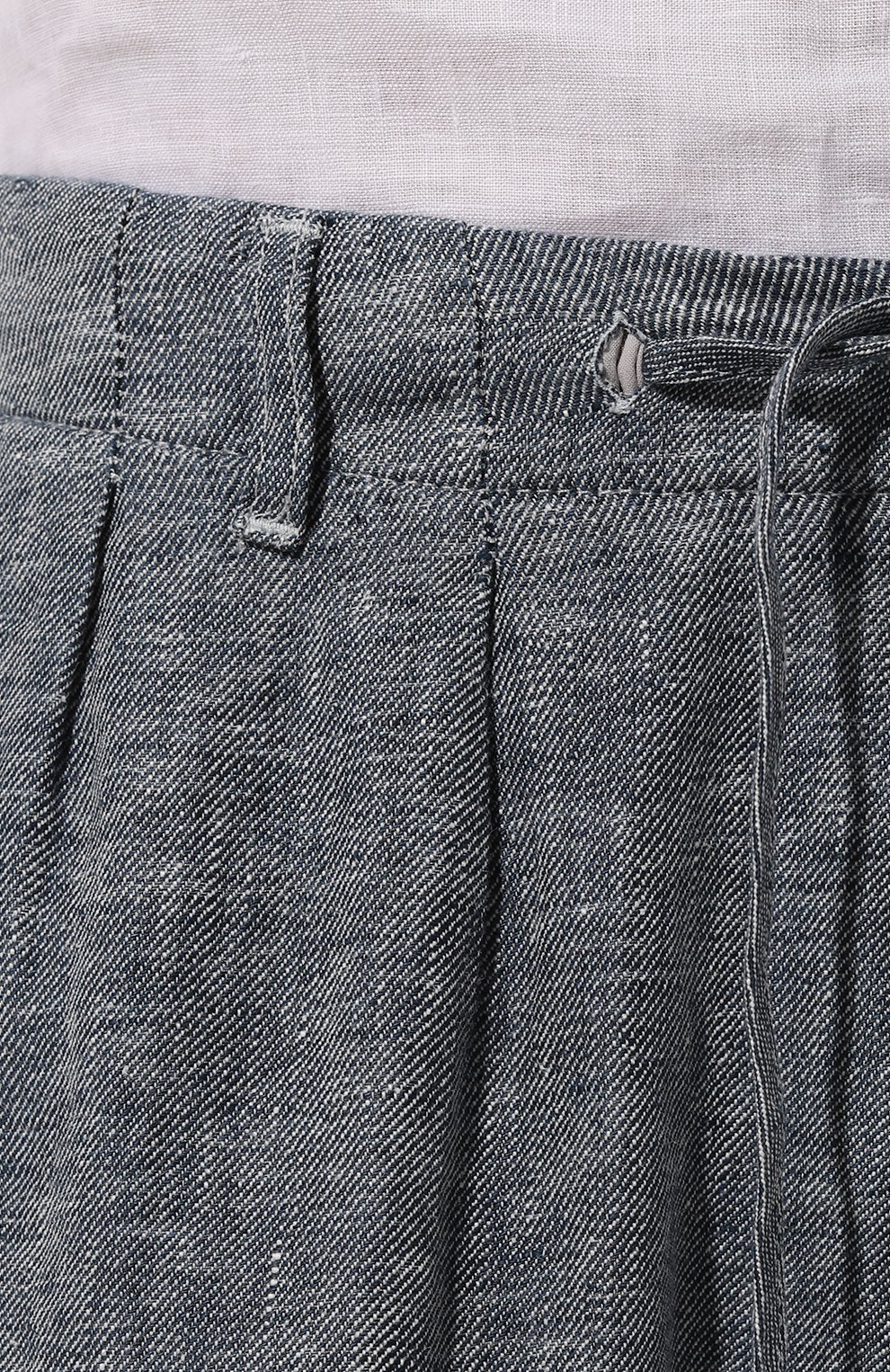 Льняные брюки HANNES ROETHER, арт. PA21PER.6048, фото 5