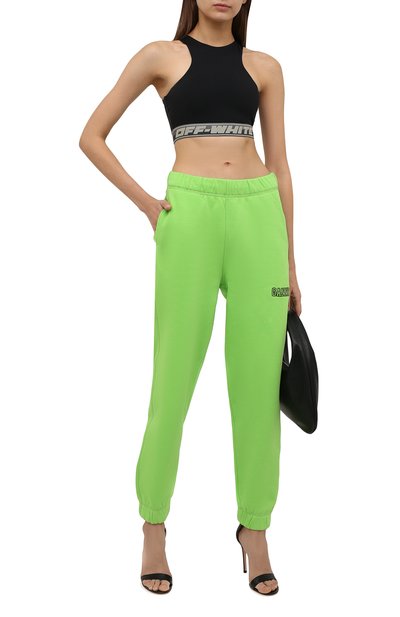 Бра-топ OFF-WHITE черного цвета по цене 27850 руб., арт. 0WV0039F21JER001, фото 2 Бра-топ OFF-WHITE, арт. 0WV0039F21JER001, фото 2