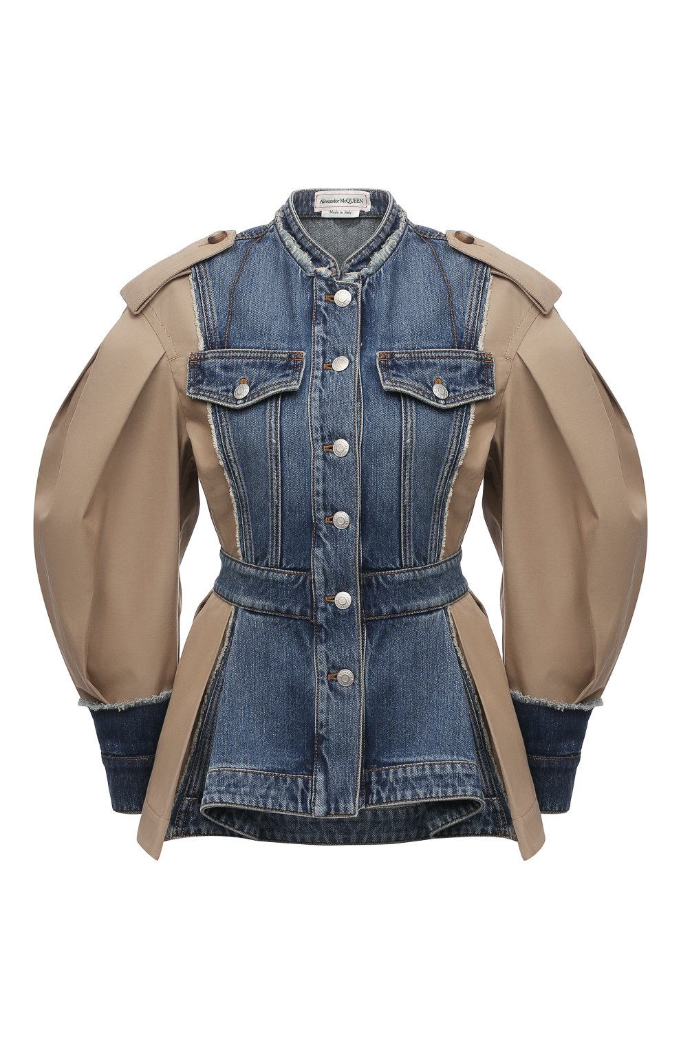 Комбинированный жакет ALEXANDER MCQUEEN, арт. 654003/QZACX, фото 1
