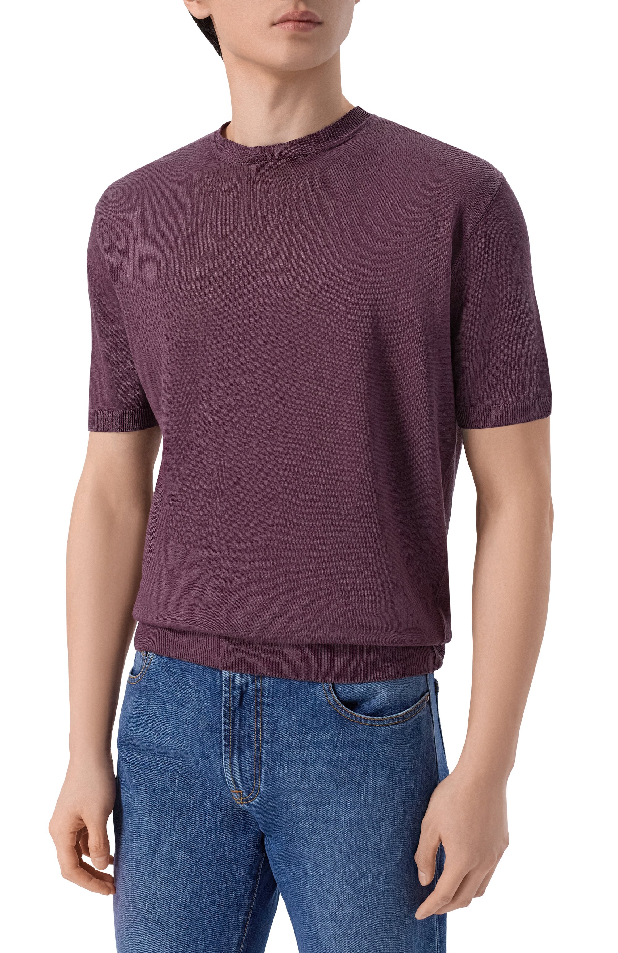 Льняной джемпер CORNELIANI, арт. 27M571/2725135, фото 3