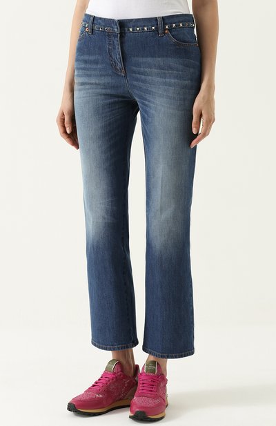 Джинсы с заклепками VALENTINO, арт. MB3DD03B/2Q0, фото 3