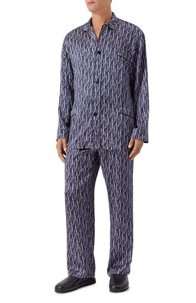 Шелковые домашние брю�ки ZILLI, арт. PZP013M0600VZL000, фото 2