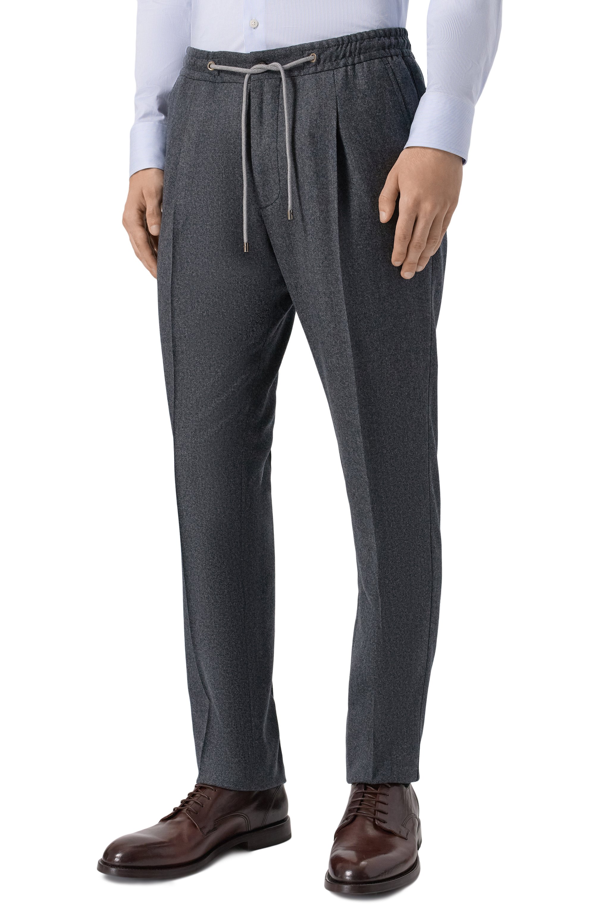 Шерстяной костюм CORNELIANI темно-серого цвета по цене 205500 руб., арт. 26X007-2618400_SET, фото 4 Шерстяной костюм CORNELIANI, арт. 26X007-2618400_SET, фото 4