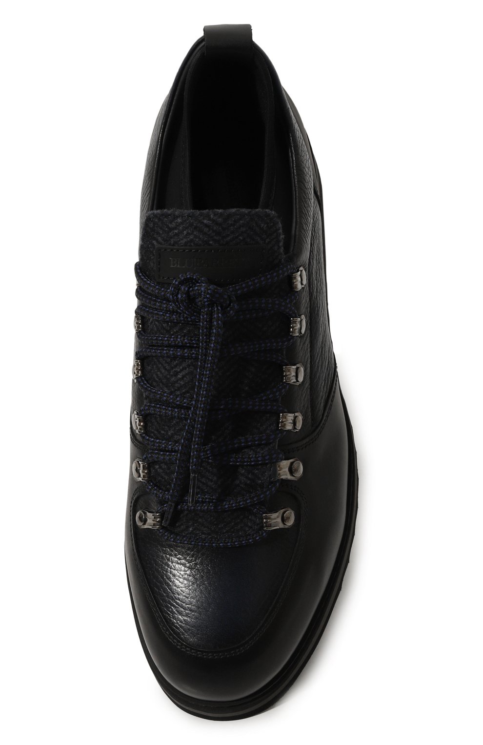 Кожаные кроссовки megeve BLU BARRETT, арт. MEGEVE-10970.7/C0RAL, фото 6