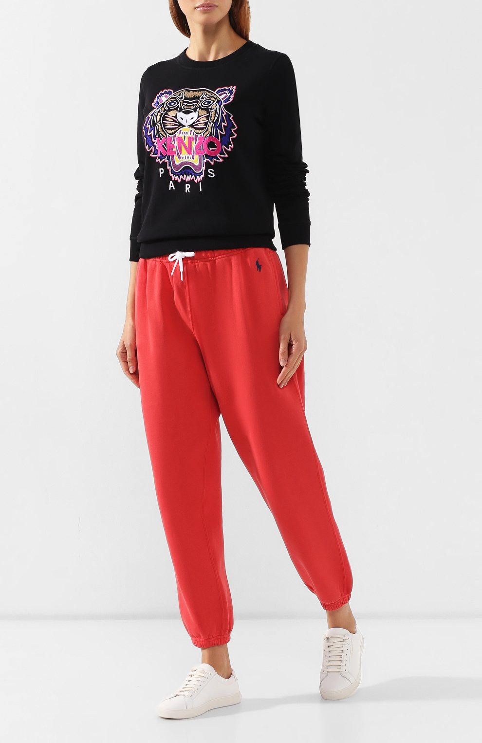 Хлопковые джоггеры POLO RALPH LAUREN, арт. 211752655, фото 2