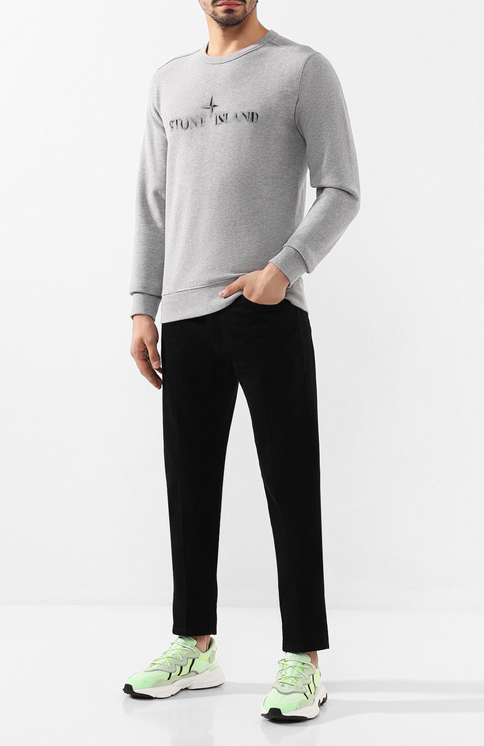 Комбинированные кроссовки ozweego ADIDAS ORIGINALS, арт. EE6466, фото 2