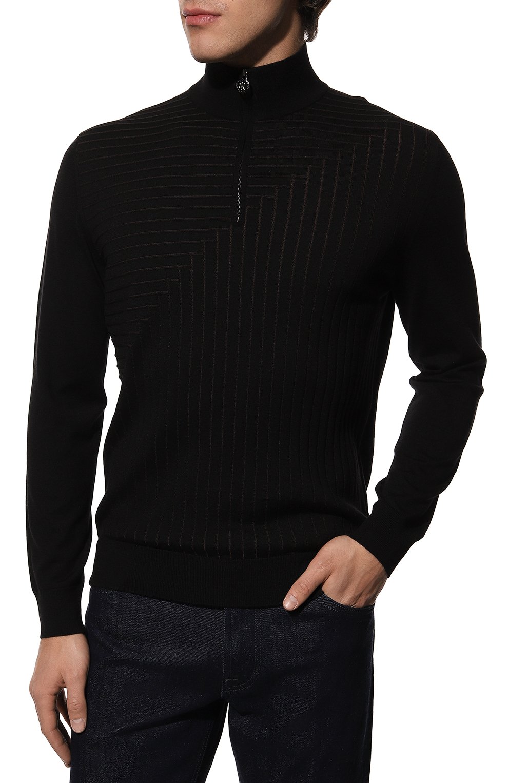 Джемпер из шерсти и шелка STEFANO RICCI, �арт. K606309L01/F22462, фото 3