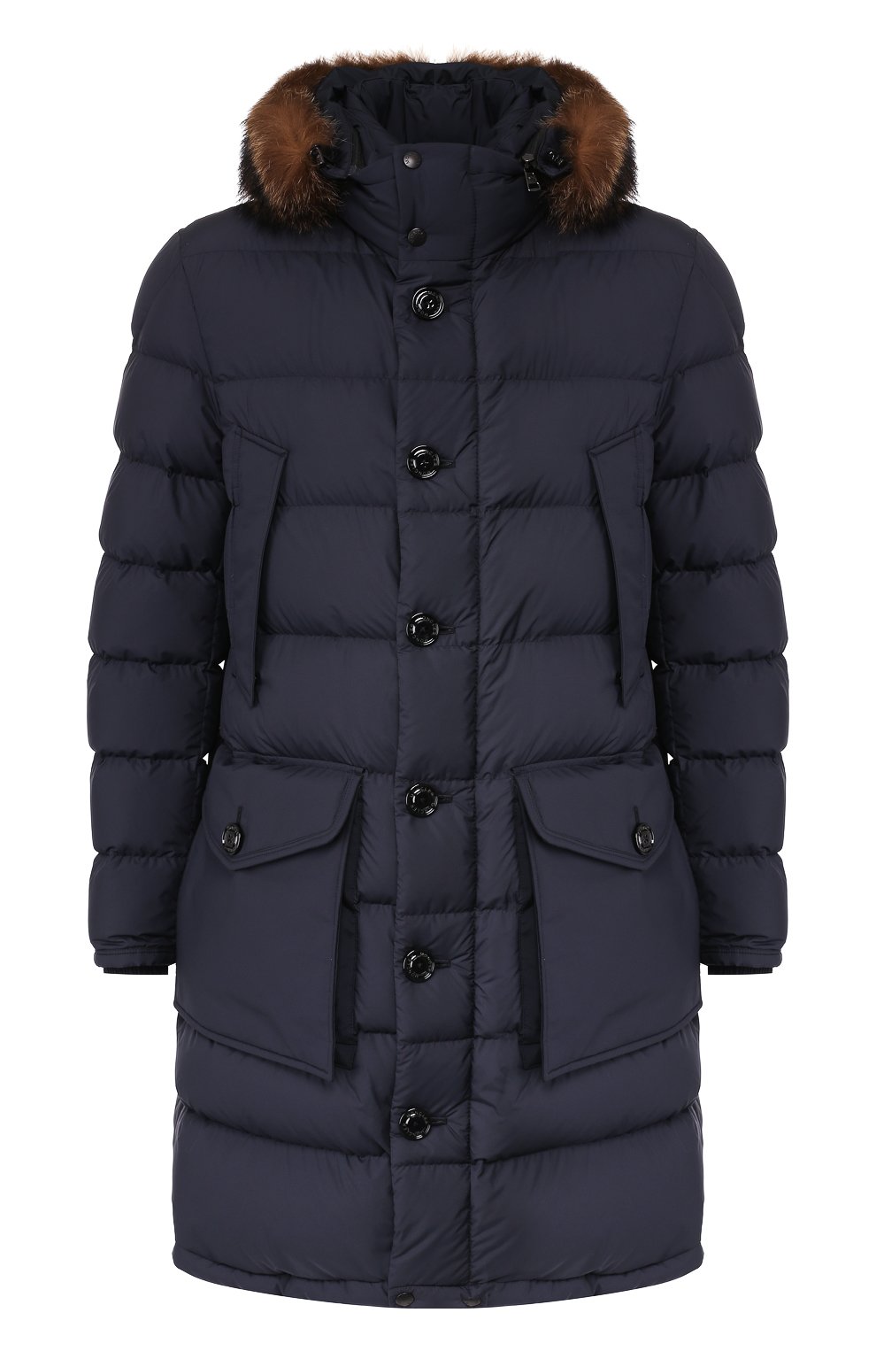 Пуховик с меховой отделкой aymon MONCLER, арт. E2-091-42362-25-549SM, фото 1