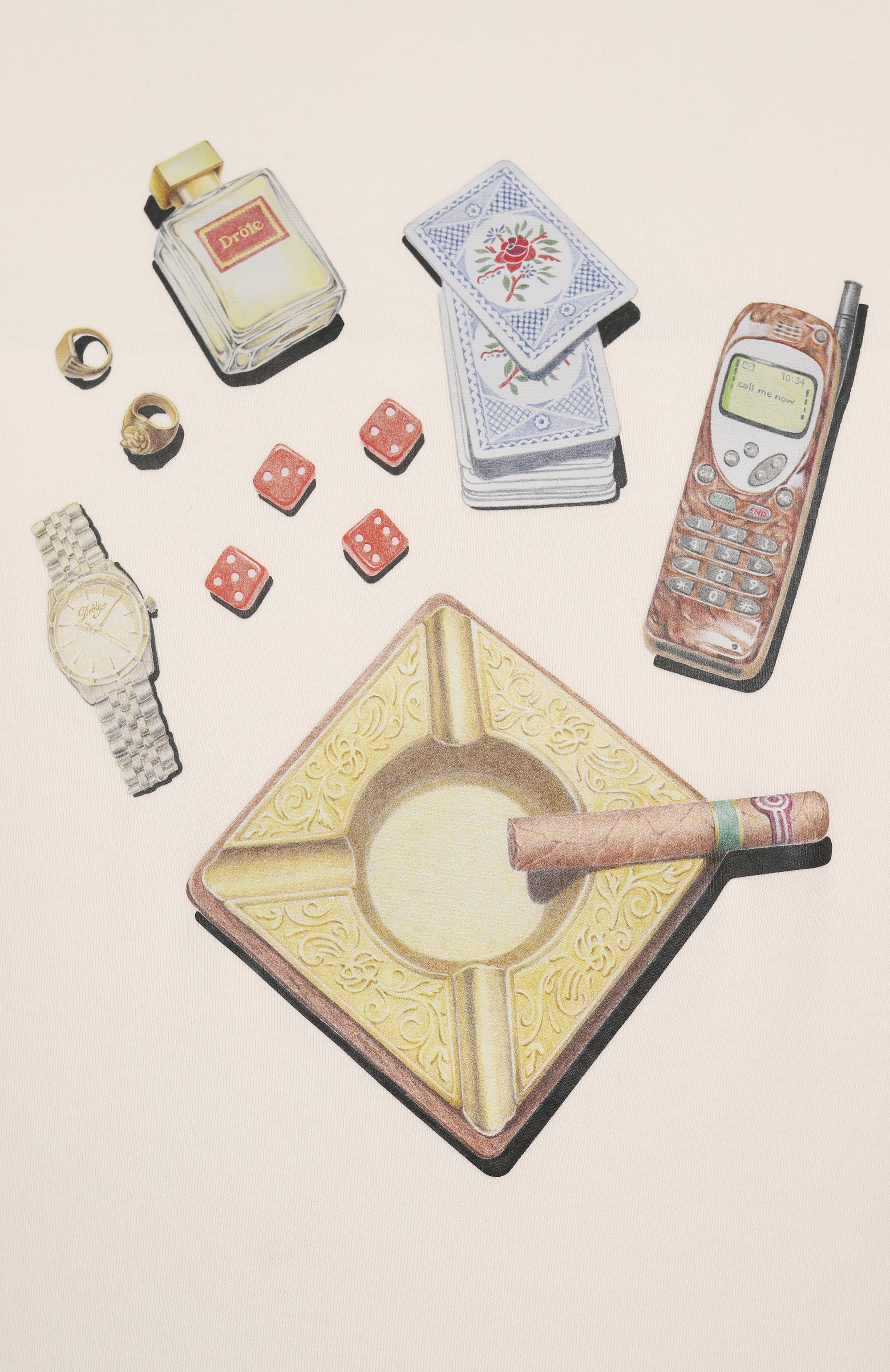 Хлопковая футболка DROLE DE MONSIEUR, арт. E-TS218-C0002-CM, фото 6