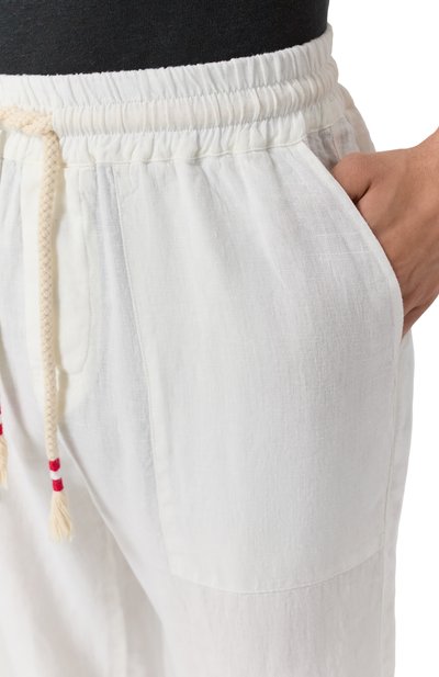 Льняные брюки MC2 SAINT BARTH, арт. STBM CALAIS/01896H, фото 5