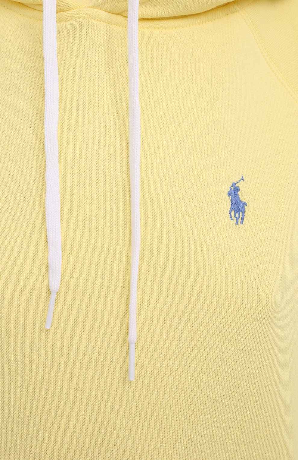 Хлопковое худи POLO RALPH LAUREN светло-желтого цвета по цене 19150 руб., арт. 211794394, фото 5 Хлопковое худи POLO RALPH LAUREN, арт. 211794394, фото 5