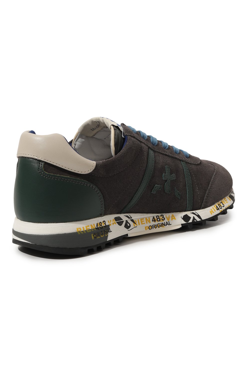 Комбинированные кроссовки lucy PREMIATA WILL BE темно-серого цвета по цене 25000 руб., арт. 15011734-X/LUCY/36-40, фото 3 Комбинированные кроссовки lucy PREMIATA WILL BE, арт. 15011734-X/LUCY/36-40, фото 3