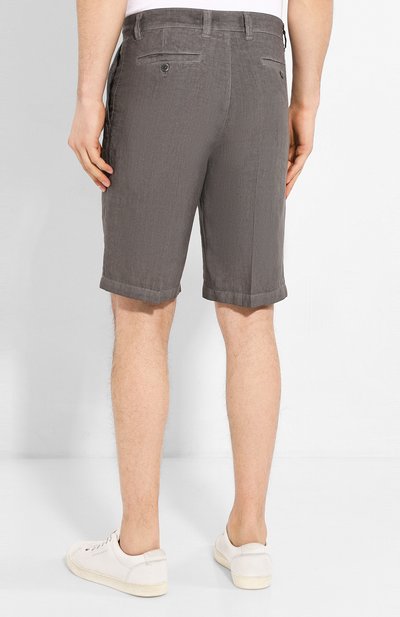 Льняные шорты 120% LINO, арт. R0M2137/0253/S00, фото 4