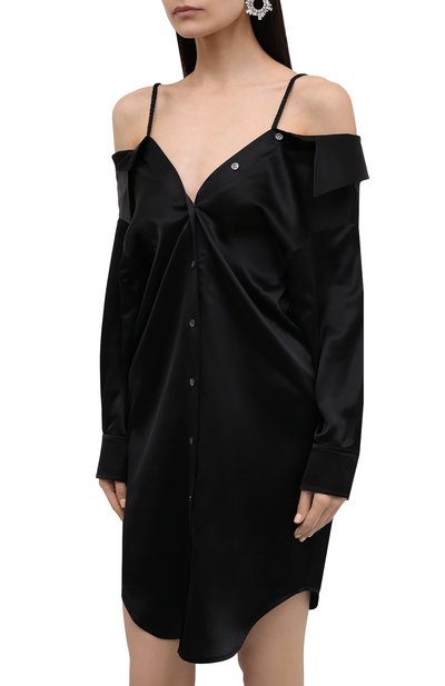 Шелковое платье ALEXANDERWANG.T, арт. 4WC1226155, фото 3