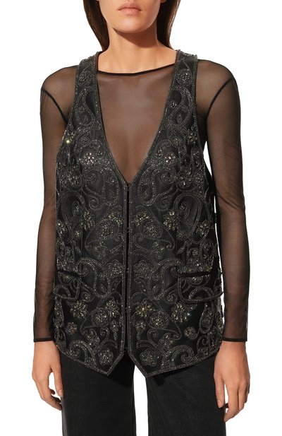 Кожаный жилет YANA DRESS, арт. 1-40-036-7933В, фото 3