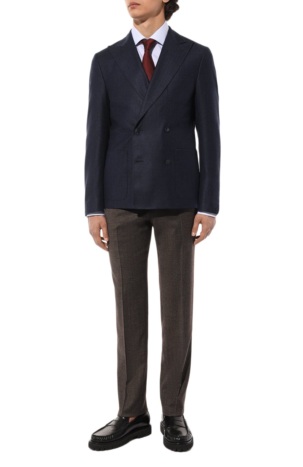 Шерстяной пиджак CORNELIANI, арт. 92X009-3816301, фото 2