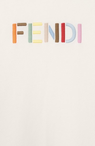 Хлопковый свитшот FENDI, арт. JUH114/5V0, фото 3